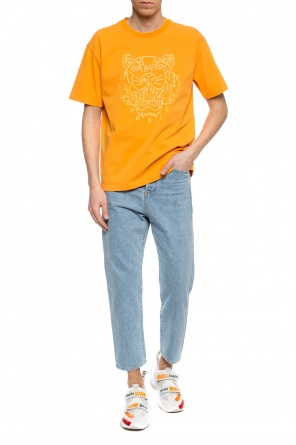 Tiger head motif t-shirt with logo, zdjęcie 2 Tiger head motif t-shirt with logo od Kenzo